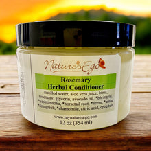 Load image into Gallery viewer, Rosemary Herbal Conditioner (all hair types, locs, bhringraj, amla, yashtimadhu, neem) - NaturesEgo