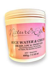 Load image into Gallery viewer, Rice Water & Chebe Braid, Loc & Twist Gel - NaturesEgo