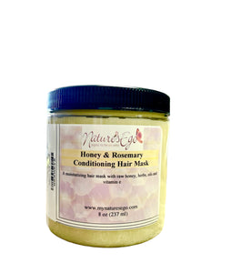 Honey & Rosemary Conditioning Hair Mask - NaturesEgo