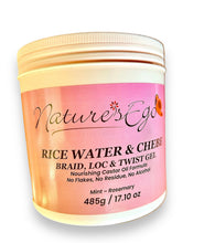 Load image into Gallery viewer, Rice Water &amp; Chebe Braid, Loc &amp; Twist Gel - NaturesEgo
