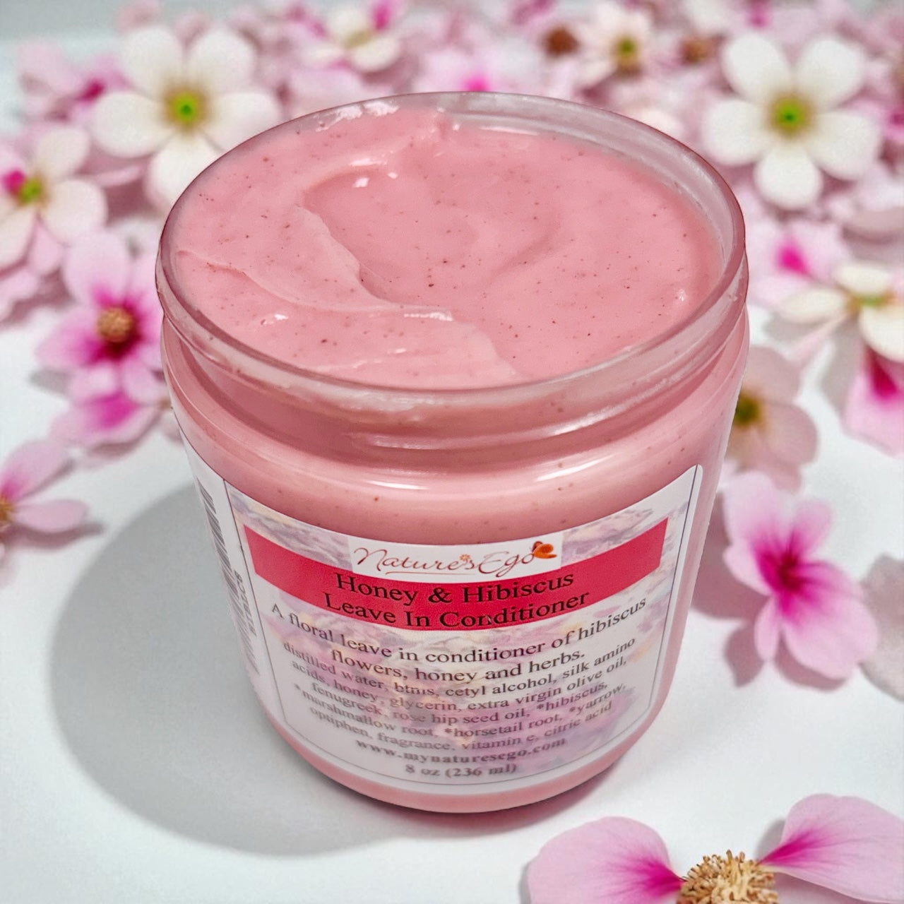 Honey & Hibiscus Leave In Conditioner 8 oz (detangler) – NaturesEgo