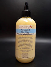 Load and play video in Gallery viewer, Fermented Rice Water Moisturizing Shampoo (jojoba, almond oil, amla, hibiscus, marshmallow root)
