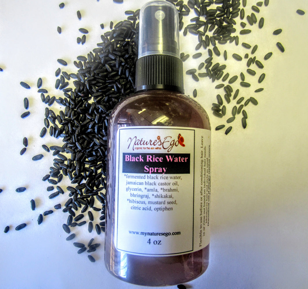 Fermented Black Rice Water Spray/Black Rice Water Liquid + Oil Moisturizer - NaturesEgo