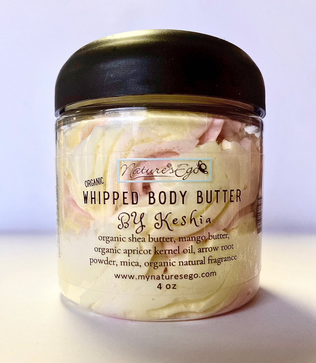 Organic Whipped Body Butter (Honeysuckle Delight) - NaturesEgo