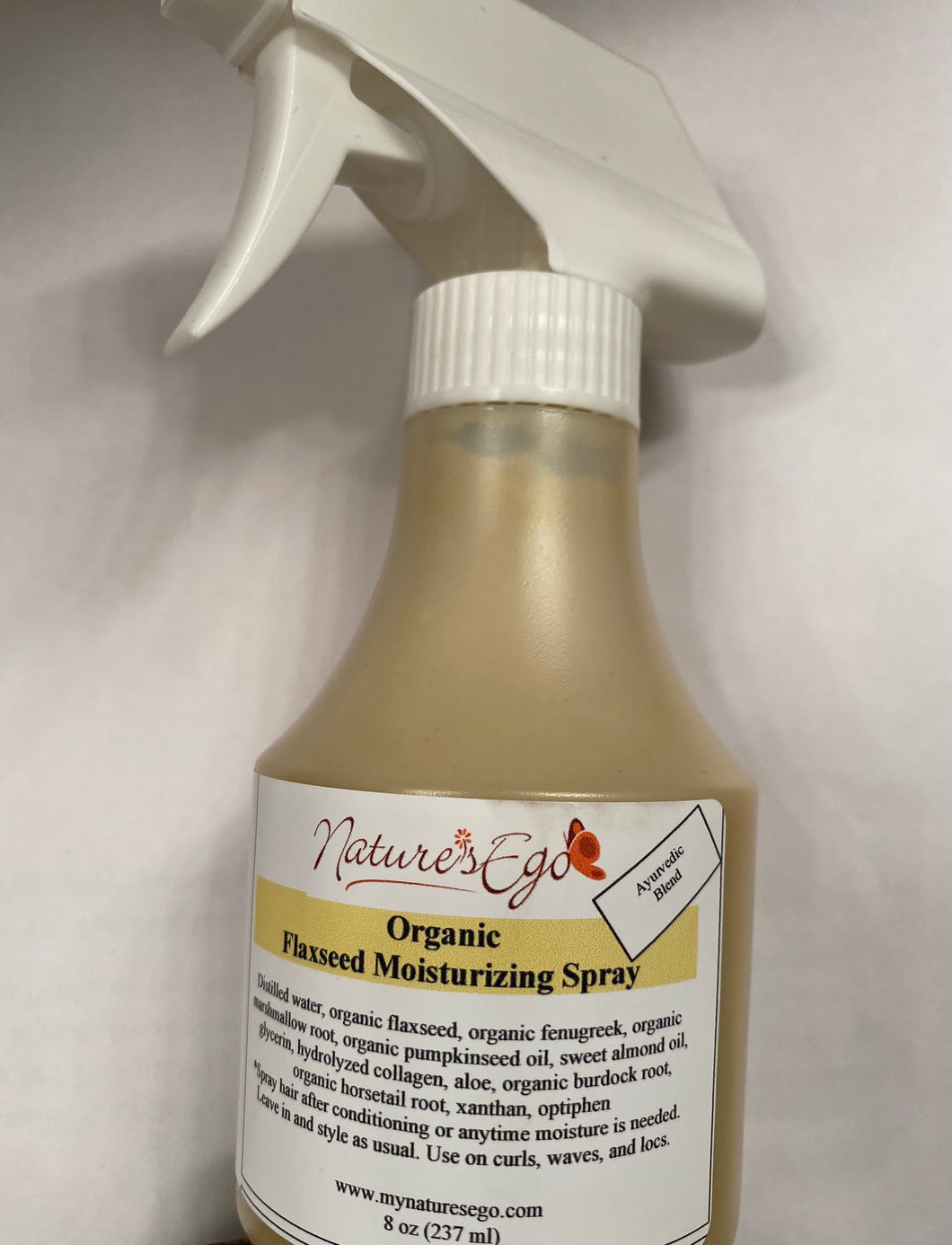 Organic Flaxseed Moisturizing Spray (curls, waves, locs) - NaturesEgo