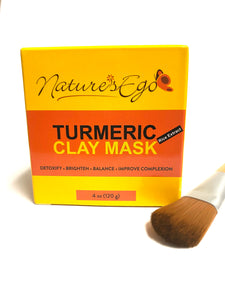 Turmeric Clay Mask w/ rice extract - NaturesEgo