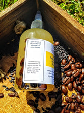Load image into Gallery viewer, Organic Fenugreek Oil Elixir (black rice, emu oil, coffee, dht blocker, hair growth) - NaturesEgo
