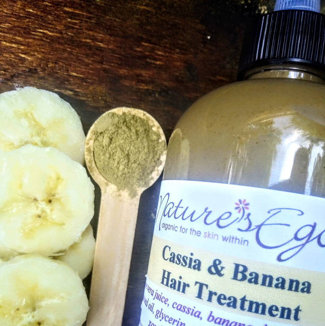 Cassia & Banana Hair Treatment - NaturesEgo