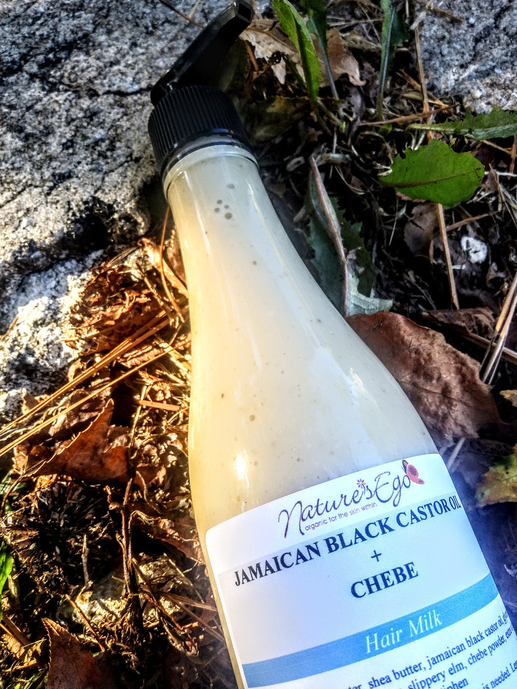 Jamaican Black Castor Oil + Chebe Hair Milk. Moisturizing Hair Milk with Chebe Powder. High Slip. Moisturizing.- NaturesEgo